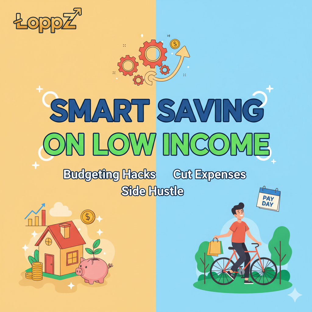 LoppZ - Smart Saving on Low Income: Budgeting Hacks, Cut Expenses, Side Hustle.